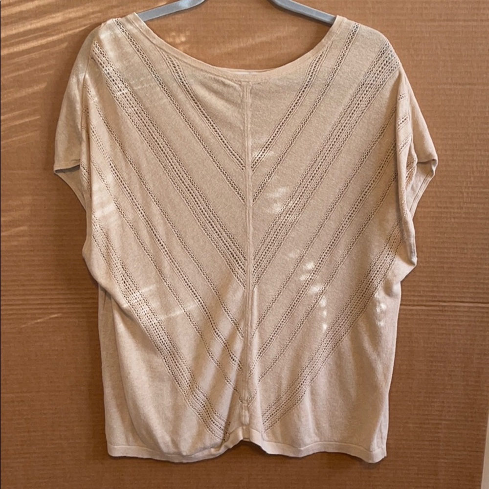 Light Layering Cap Sleeve Sweater